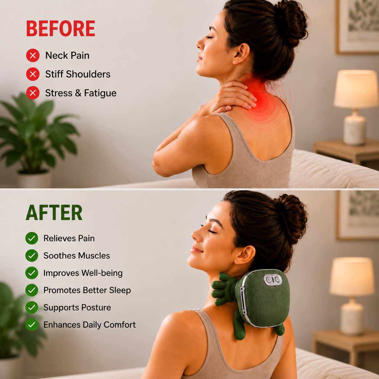 EUTHERAPY Neck & Back Massager